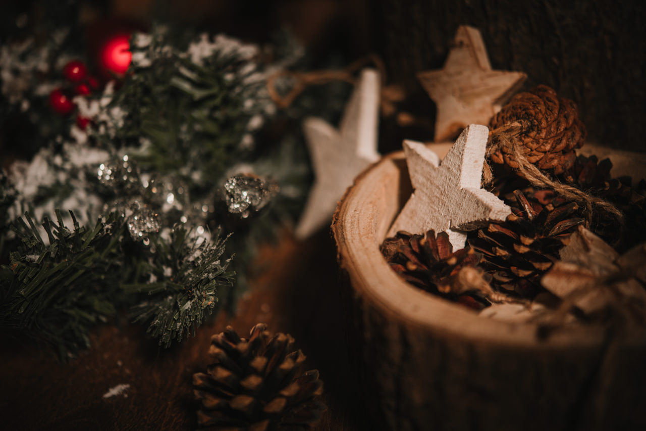 Servizio fotografico di Natale nello studio di Calenzano