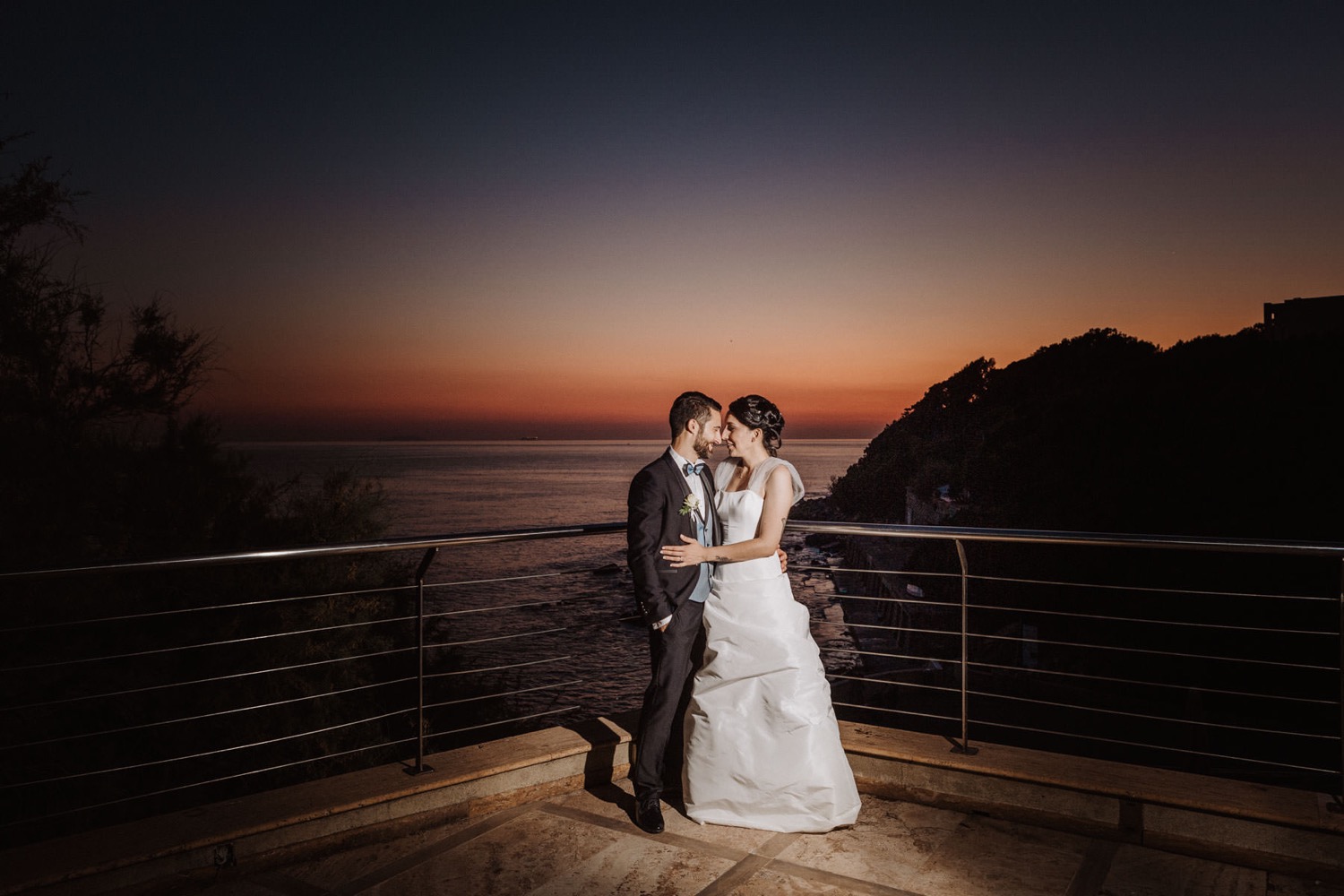 Matrimonio al Castello Pasquini, con la festa al mare