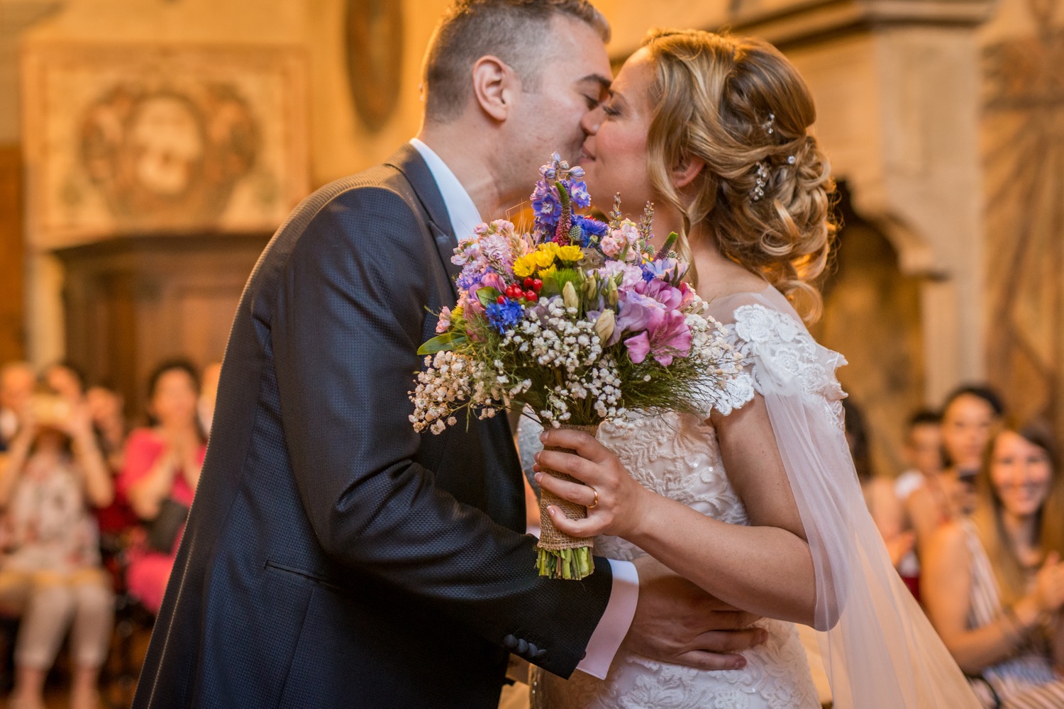 Il bacio dopo il sì