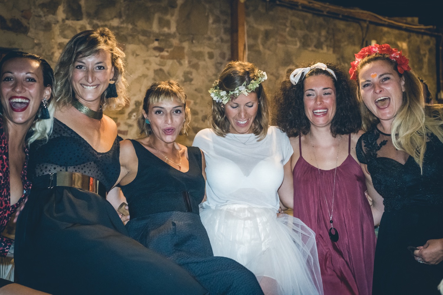 La sposa con le amiche