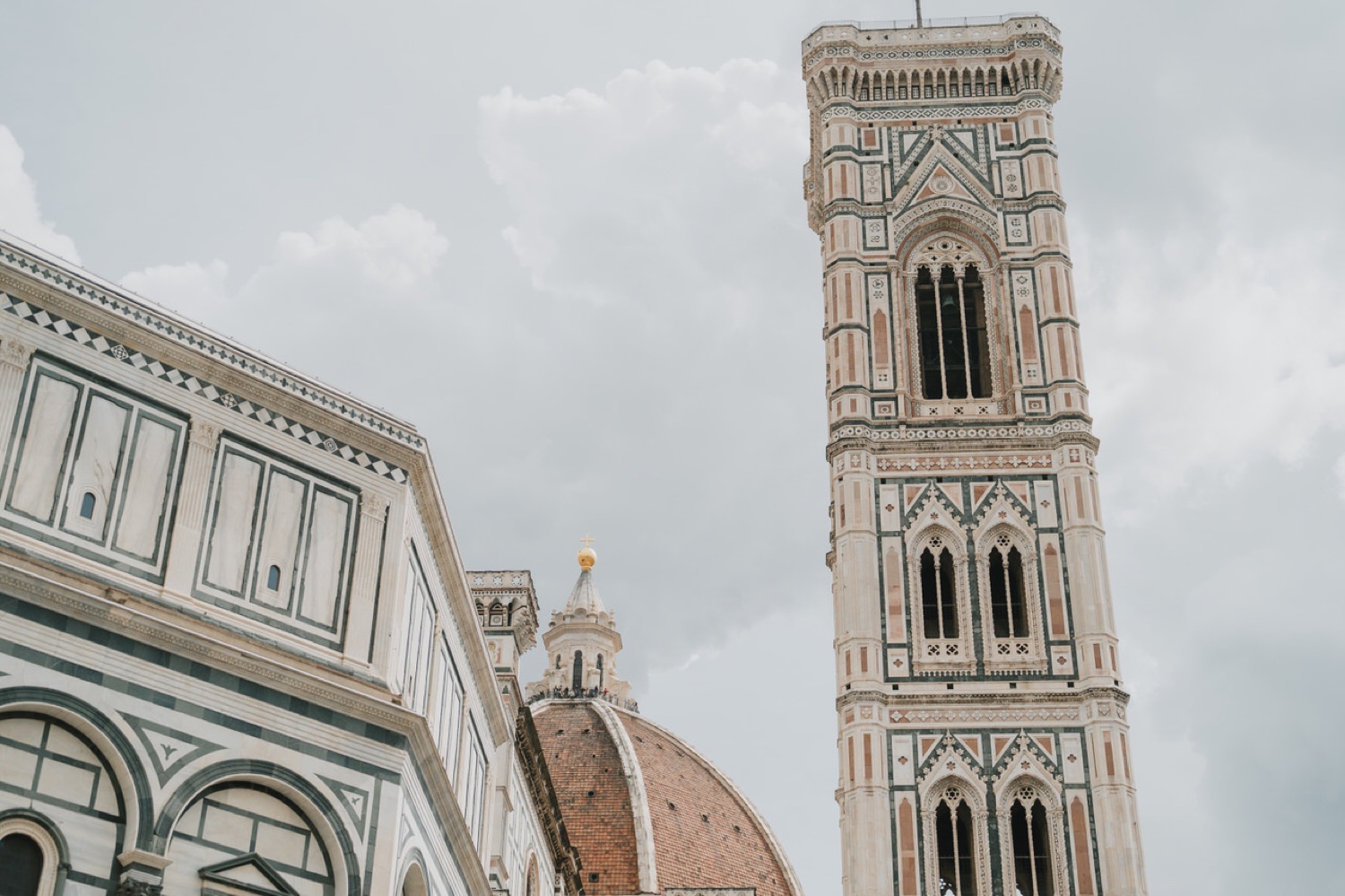 Il campanile di Giotto e il Duomo