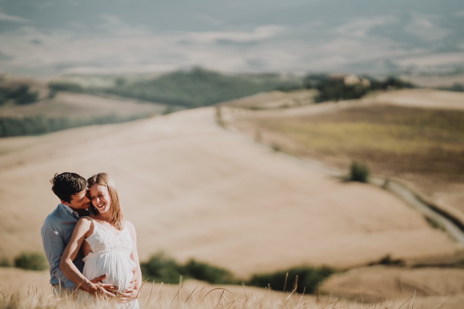 Servizio fotografico gravidanza Pienza