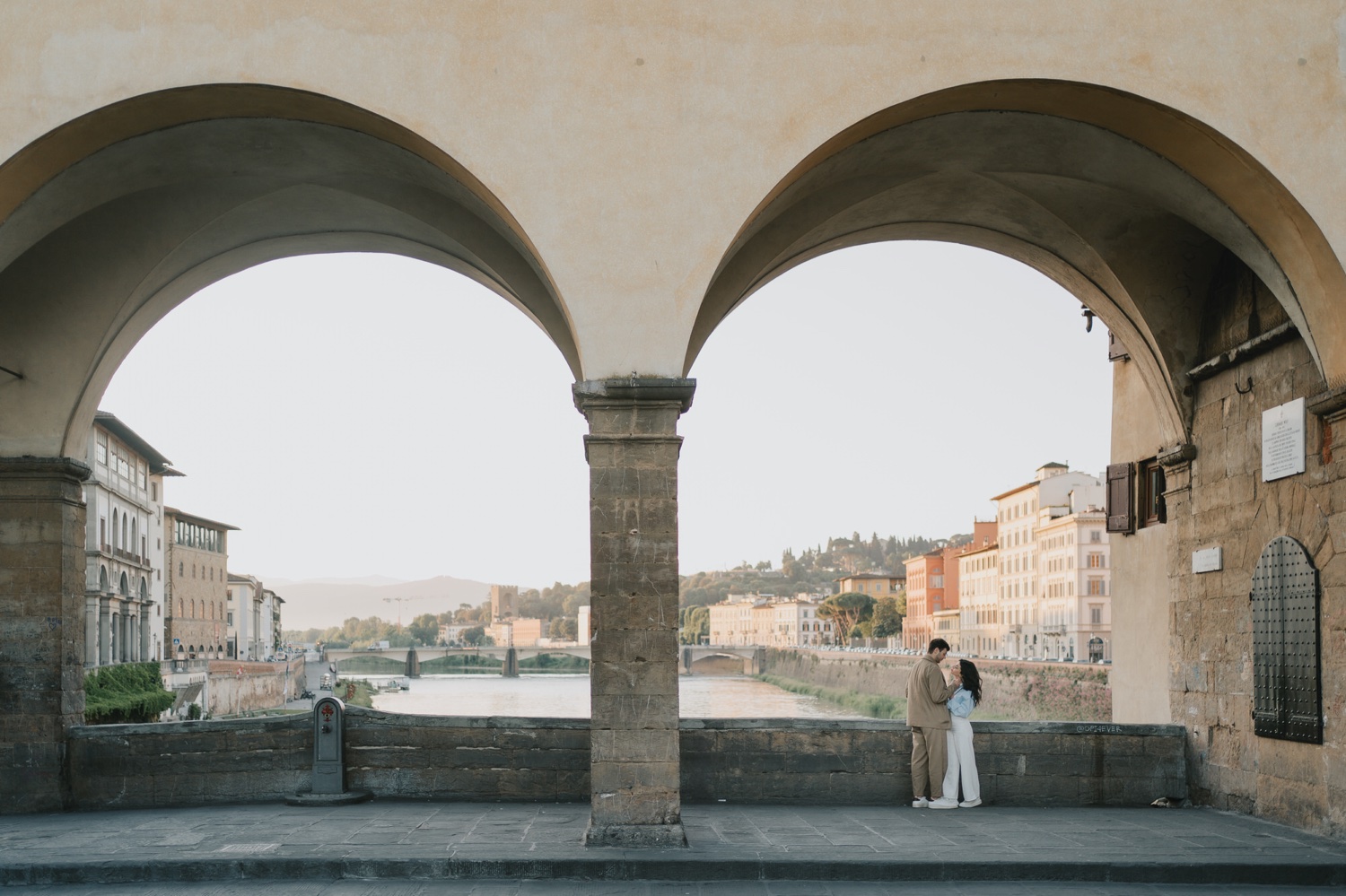 Le arcate sul lungarno