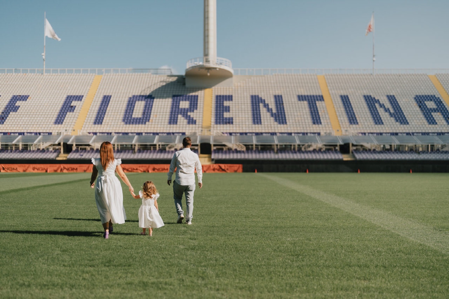 Servizio fotografico allo Stadio Artemio Franchi